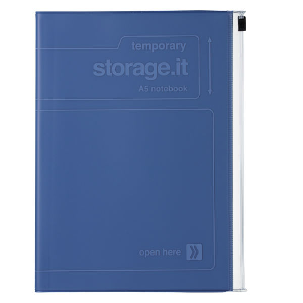 Image de  Notebook A5 storage it bleu marine 