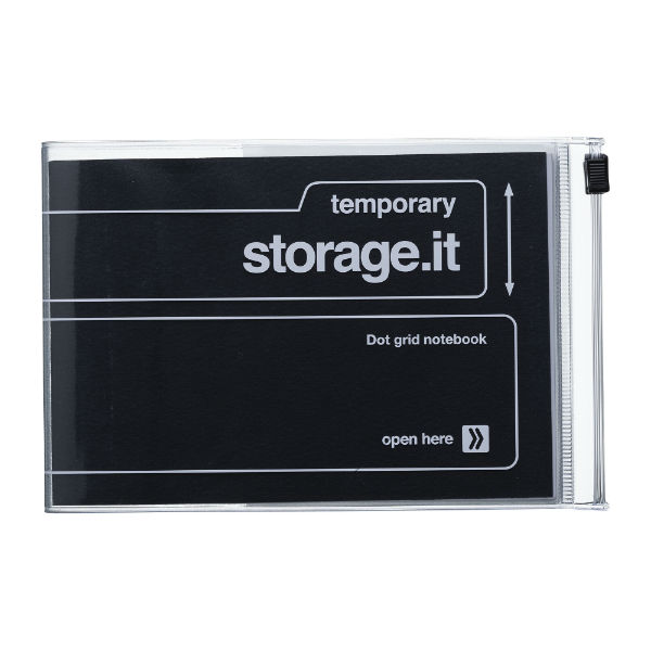 Image de  Notebook desk a6 storage it noir 