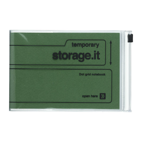 Image de  Notebook desk a6 storage it vert 