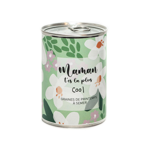 Ref. MAUMAMCOOL, Kit à semer Maman t'es la plus Cool, marque MAUVAISES GRAINES