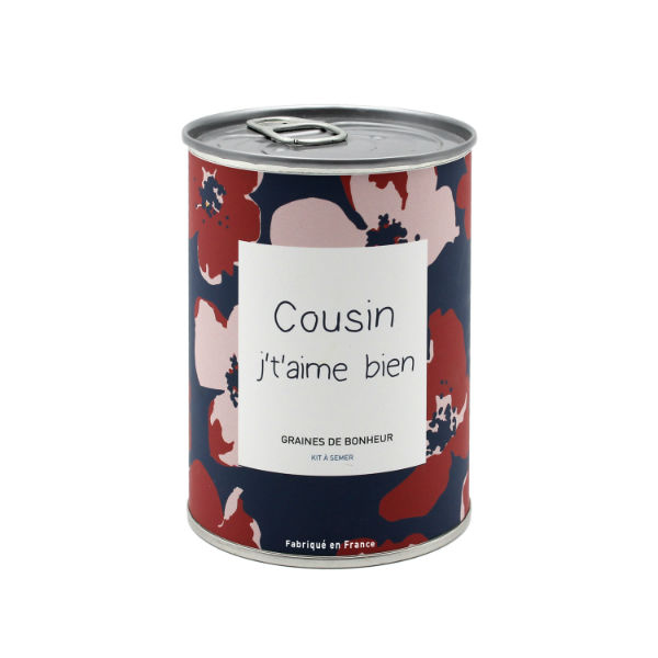 Image de  Kit à semer cousin j't'aime bien 