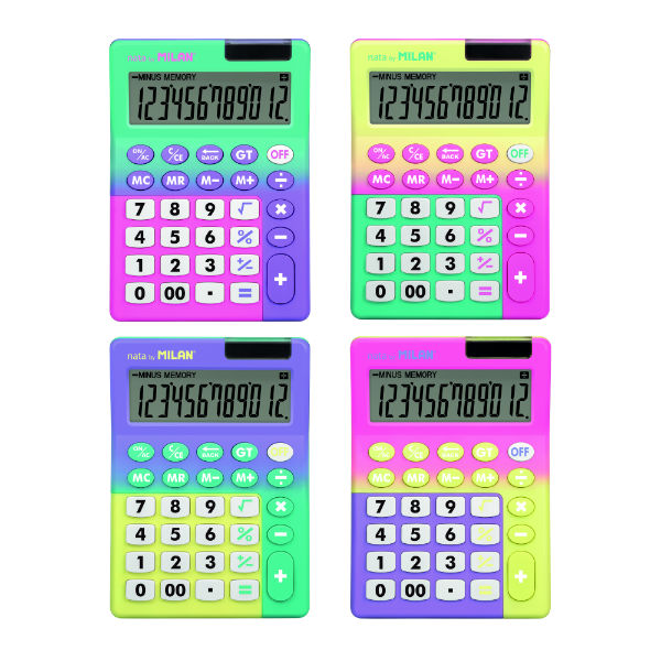 Image de  Calculatrice bureau Sunset 12 chiffres 