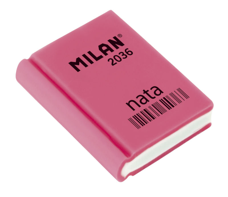 Image de  Gomme plastique livre 2036 couleurs ass 
