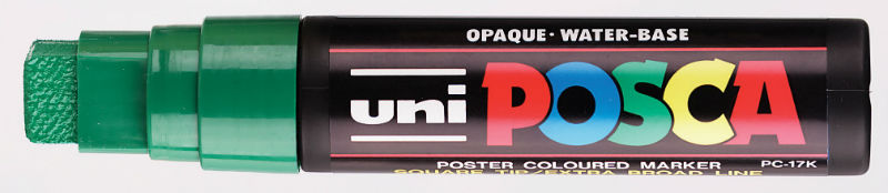 Image de  Marqueur Posca pointe extra large vert 