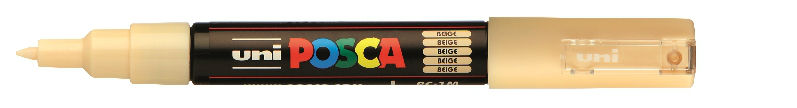 Image de  Marqueur Posca pointe extra fine beige 