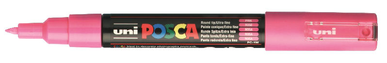 Image de  Marqueur Posca pointe extra fine rose 