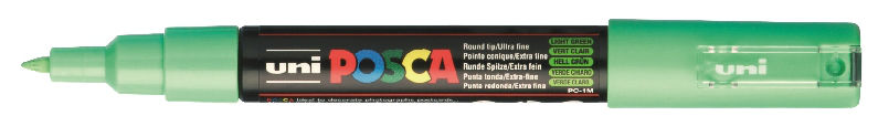 Image de  Marqueur Posca pointe extra fine vert clair 