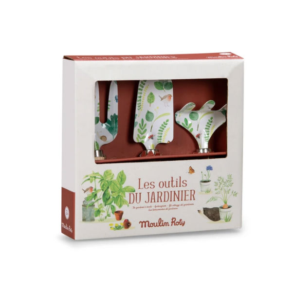 Image de  Moulin Roty - Set de 3 outils de jardinage - Le Jardinier - Le jardin du moulin 