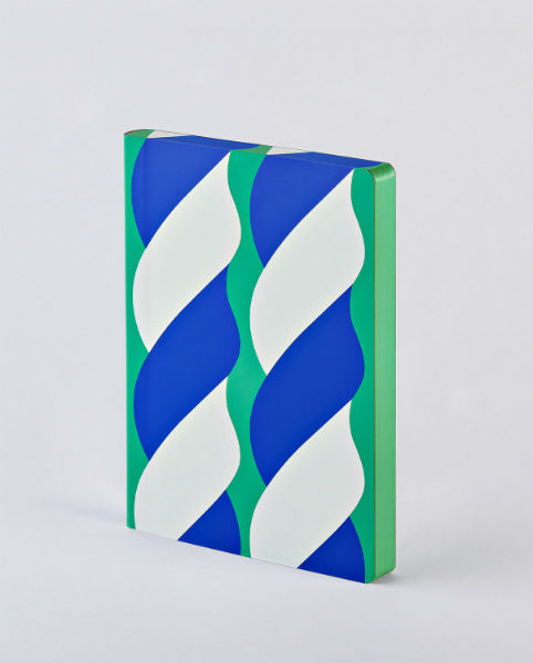 Image de  Carnet souple Graphique L pointillés Glace molle 