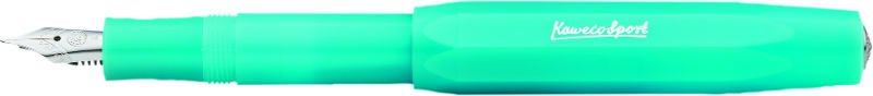 Image de  Plume Kaweco Frosted Sport bleu givré 