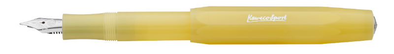 Image de  Plume Kaweco Frosted Sport jaune givré 