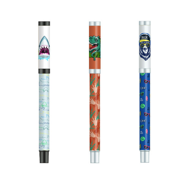 Image de  Stylo roller Animaux 