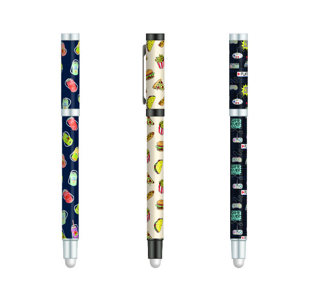 Image de  Stylo roller gomme Divertissement 