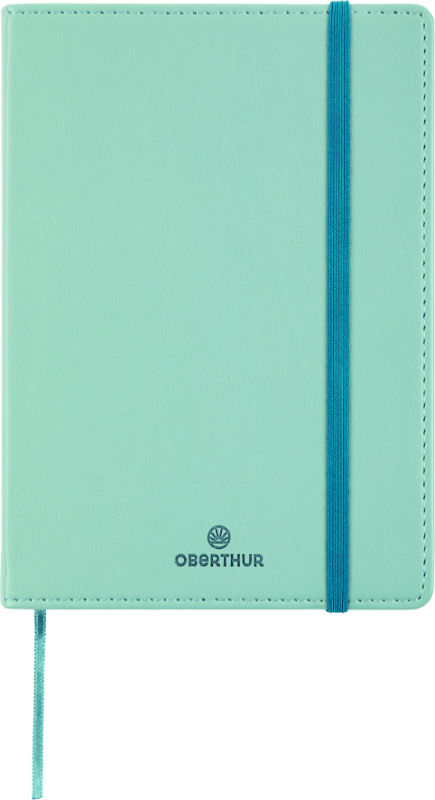 Image de  Carnet souple Carmen vert de gris A6 ligné 