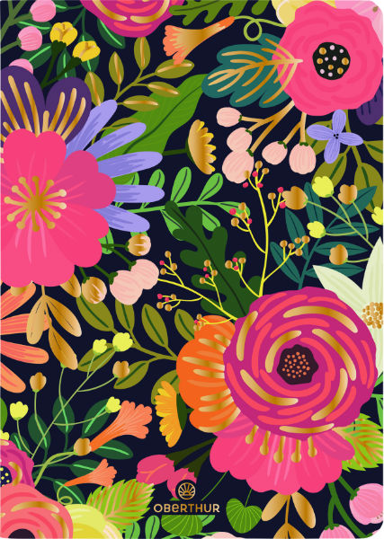 Image de  Carnet souple Salto rouge A6 ligné/5x5 