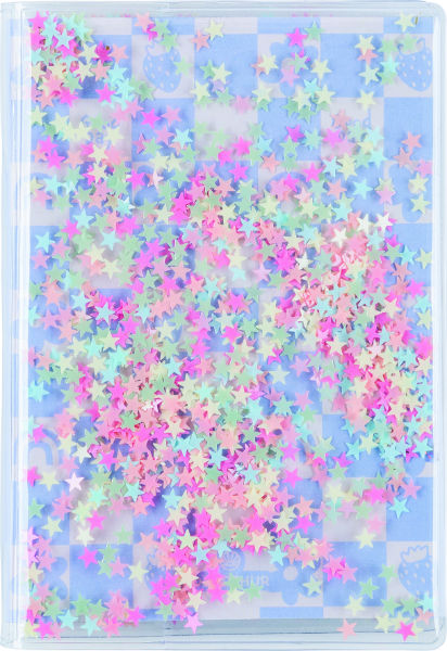 Image de  Agenda 13x18 Confettis étoiles 