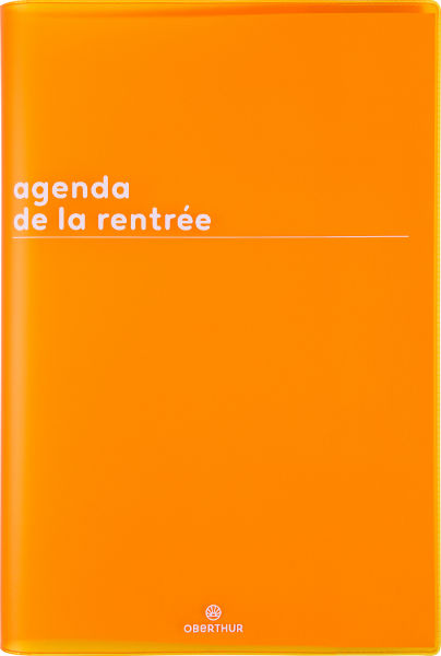 Image de  Agenda de la rentrée 10x15 Boréal moutarde 