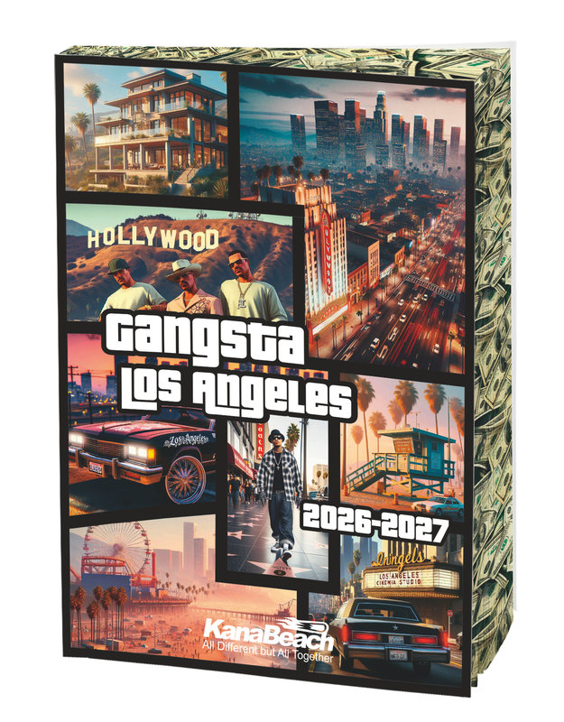 Image de  Agenda journalier 12x17 Kanabeach gangsta New York 