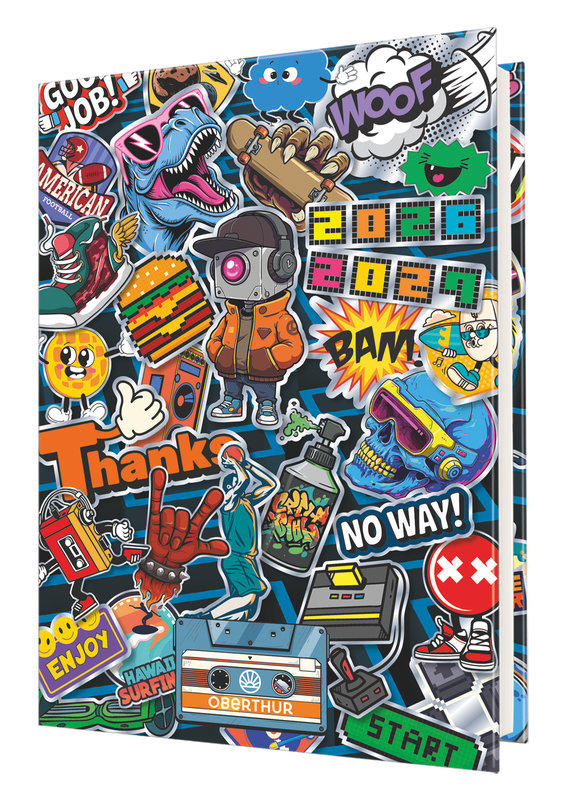 Image de  Agenda journalier 12x17 Geek Patch 