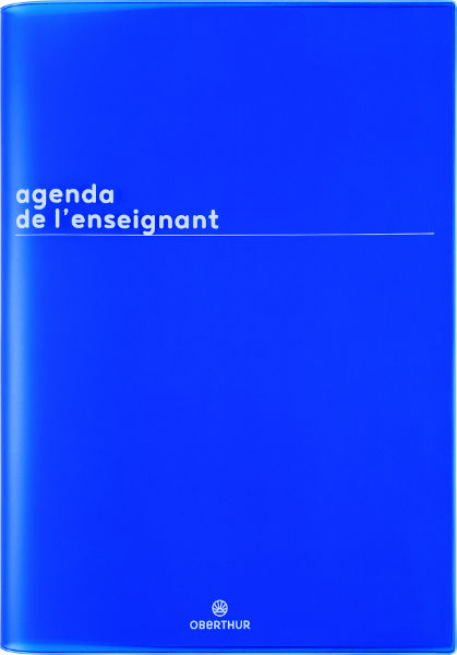 Image de  Agenda enseignant Boréal bleu 