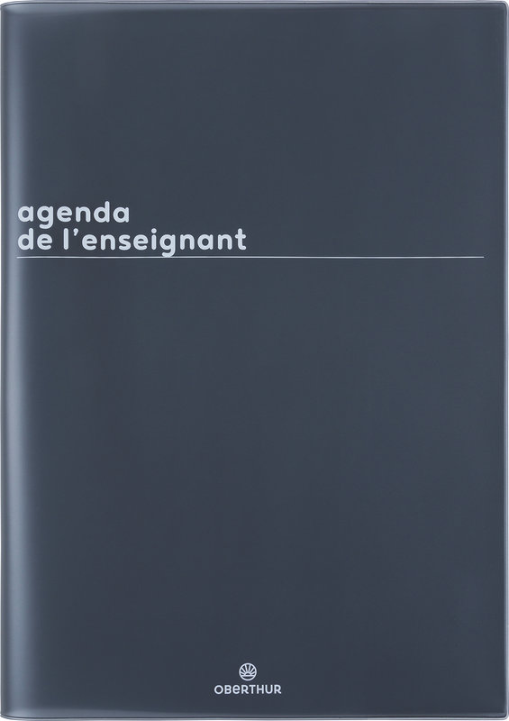Image de  Agenda semainier de l'enseignant Boréal noir 