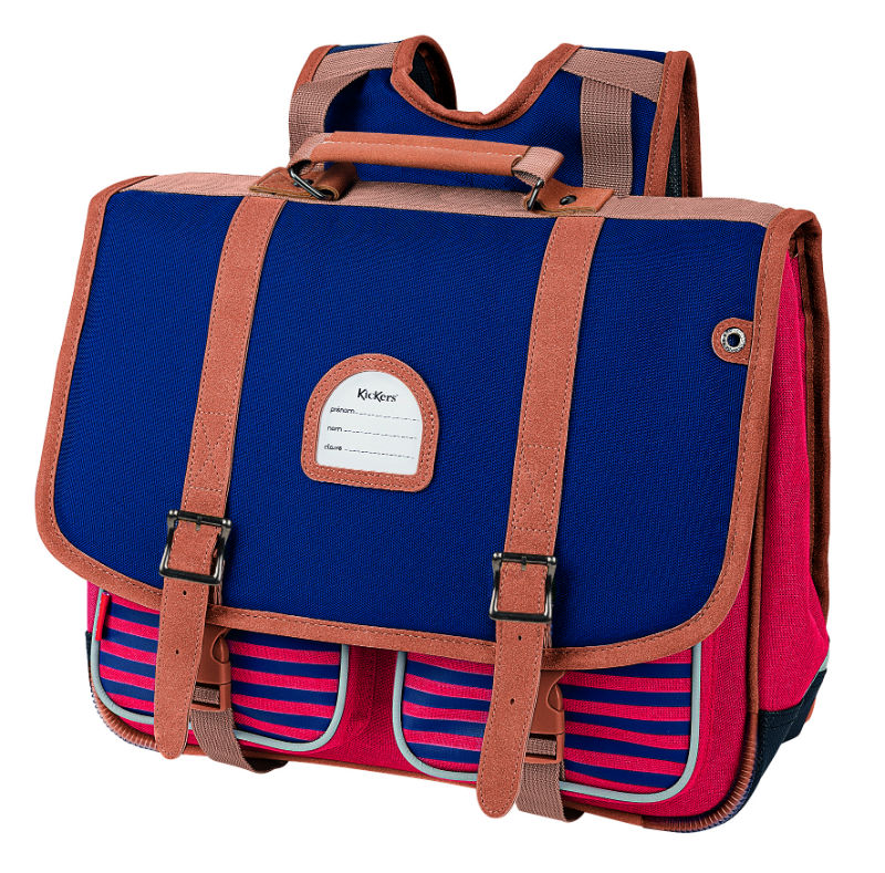 Image de  Cartable 38 cm Kickers Boy rayures 