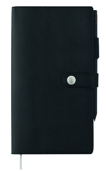 Image de  Semainier poche 16 spirale Kent noir 