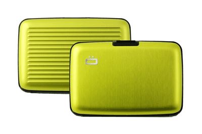 Image de  Porte-cartes alu design Stockholm citron vert 