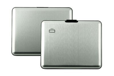 Image de  Porte feuille alu design Stockholm argent 