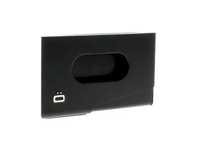 Image de  Porte-cartes de visite One Touch noir 