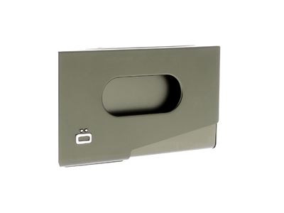 Image de  Porte-cartes de visite One Touch gris foncé 