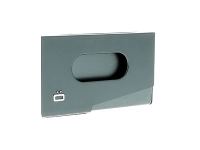 Image de  Porte-cartes de visite One Touch platinium 