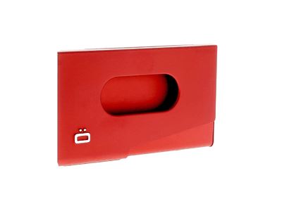 Image de  Porte-cartes de visite One Touch rouge 