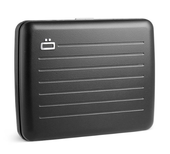 Image de  Porte feuille alu design Smart Case V2 mat noir 