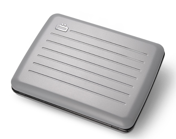 Image de  Porte feuille alu design Smart Case V2 mat stone 