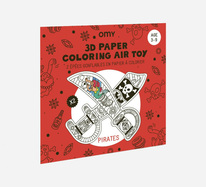Image de  Air toys à colorier pirates 