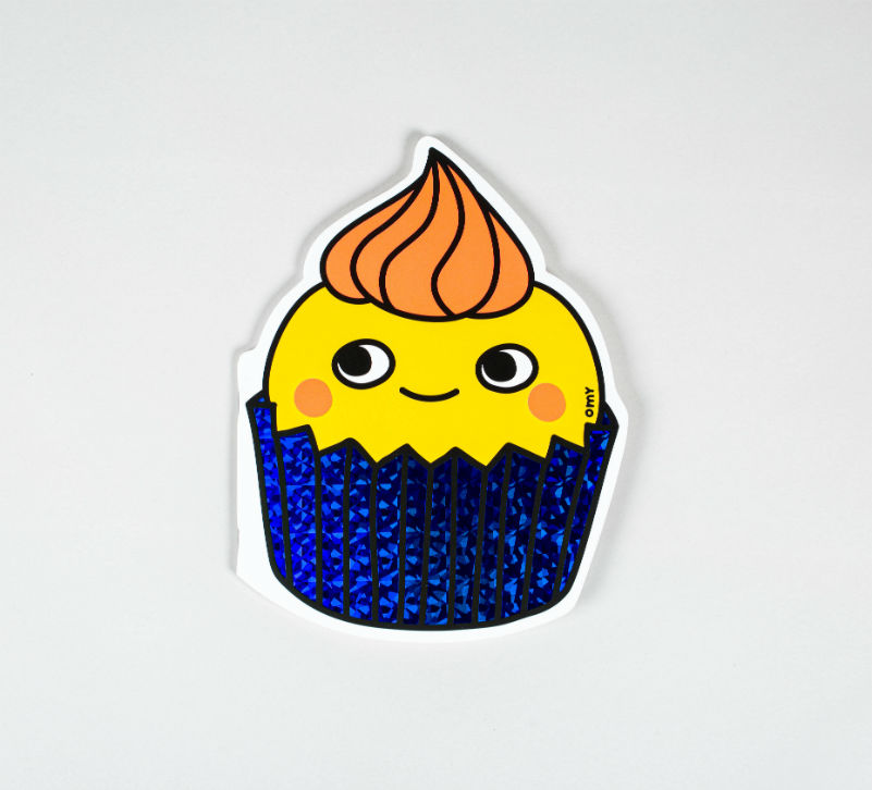 Image de  Cahier stickers cupcake 
