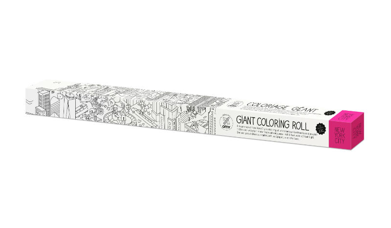 Image de  Coloriage XXL New York city 180 x 100 cm 