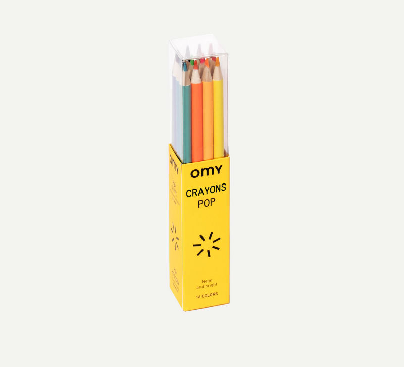 Image de  Etui 16 crayons pop 