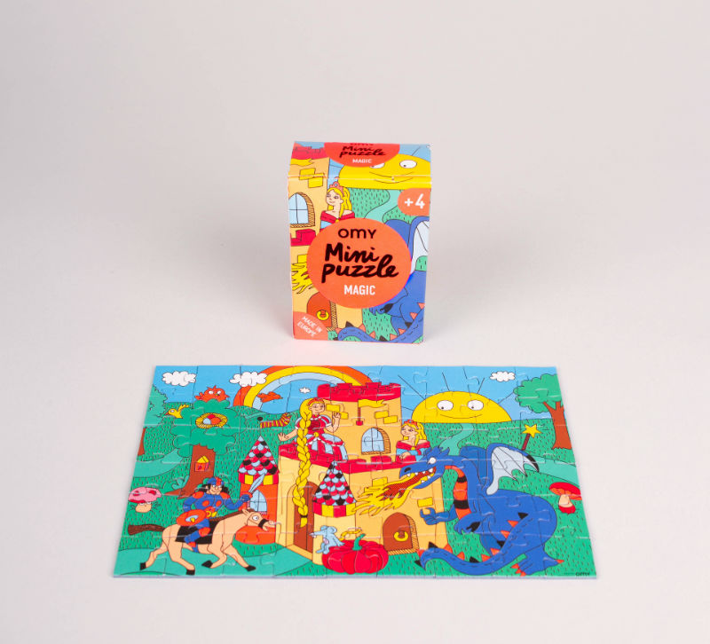 Image de  Mini puzzle 54 pièces magic 