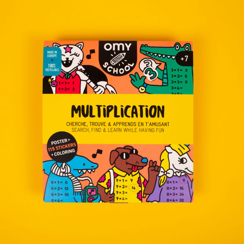 Image de  Omy school  multiplications 