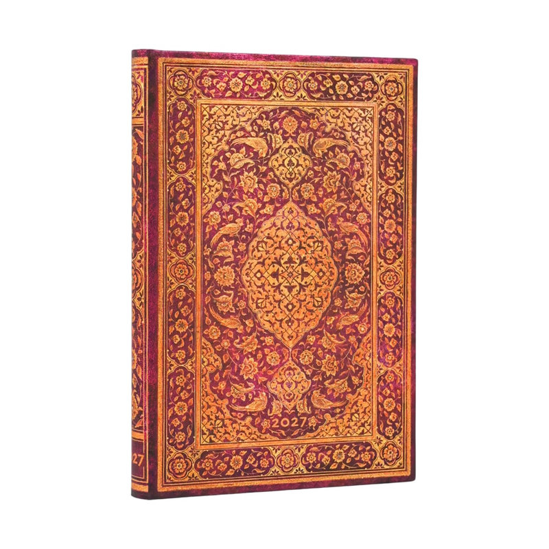 Ref. PAP20463, Agenda le verger - Mini - Horizontale - 1 semaine sur 2 pages - 2027, marque PAPERBLANKS