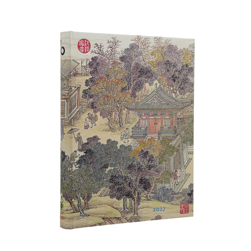 Ref. PAP20968, Agenda âge d'or de la prospérité - Ultra - 1 jour sur 1 page - 2027, marque PAPERBLANKS