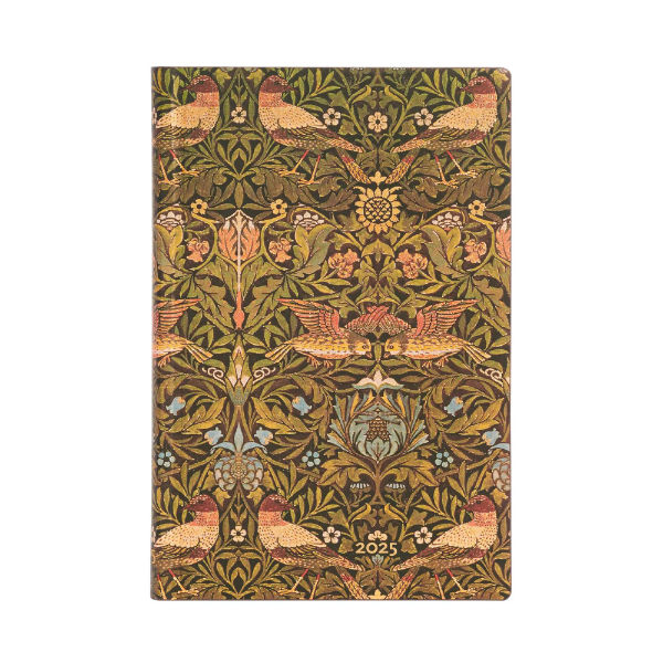 Image de  Agenda souple Morris Birds - Mini - verticale - 1 semaine sur 2 pages - 2025 