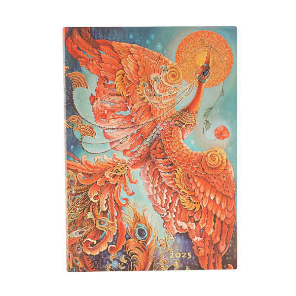 Image de  Agenda souple Firebird - Midi - 1 jour / page -  2025 