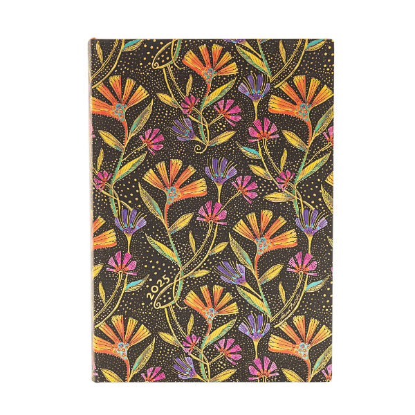 Image de  Agenda souple Wild Flowers - Midi - 1 jour / page -  2025 