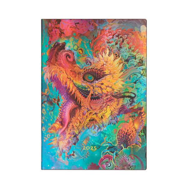 Image de  Agenda souple Humming Dragon - Midi - verticale - 1 semaine sur 2 pages - 2025 