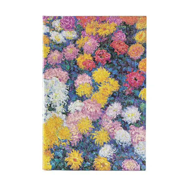 Image de  Carnet les chrysanthèmes de Monet - Midi - Non Ligné - 144 pages 