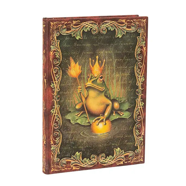 Image de  Carnet le prince grenouille des frères Grimm - Midi - Ligné - 144 pages 