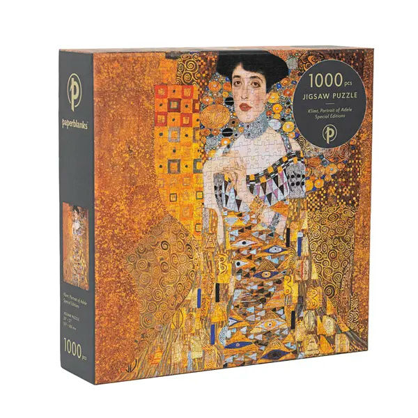 Image de  Puzzle Klimt portrait d'adèle - 1000 pièces 